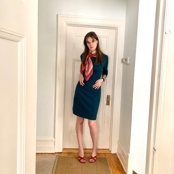 Boden teal dress - Picture 4 of 7